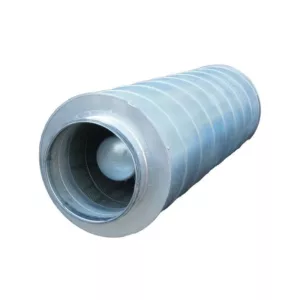 VENTILATION GALVA SILENCIEUX CIRC. Ø 200 L-90   SD
