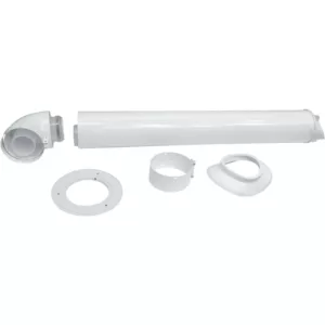 VAILLANT CONDENS. Ø 80/125 KIT PASSAGE MURAL COUDE