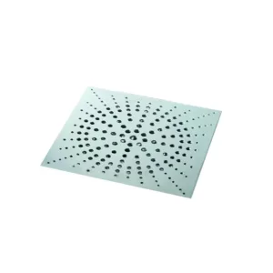 CANIVEAU DE SOL STERPUT INOX CIRCLES 200X200MM