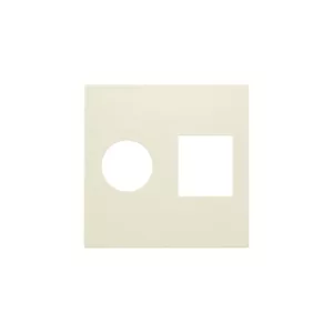 NIKO ENJOLIVEUR POUR COAX + RJ45 CREME