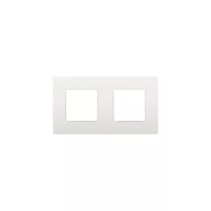 NIKO PLAQUE DE RECOUVREMENT DOUBLE HORI BLANC INTE