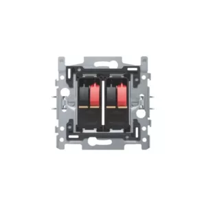 NIKO PRISE 2 X CONNECTEUR HIFI NUE