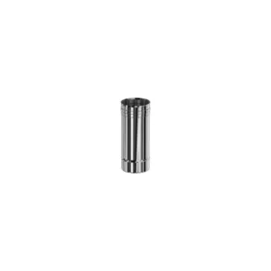 PELLET ELEMENT DROIT  445MM Ø 80 INOX