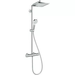HANSGROHE COLONNE DE DOUCHE CROMETTA CARREE E 240