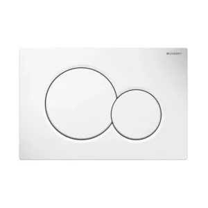 GEBERIT PLAQUE DE COMMANDE SIGMA 01 BLANC