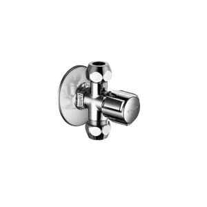 ROBINET SCHELL D'ARRET CROIX 1/2-3/8-3/8