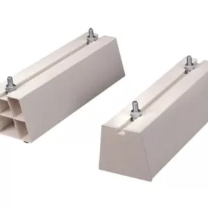 C BLOC DE MONTAGE EN PVC Ø 1000 X 160 X 90