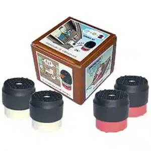 C KIT DE VIBRATION ROUGE AMORTISSEUR DE 70X120KG
