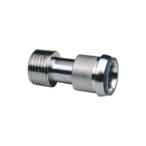 Giacomini douille téléscopique pour radiateur + vanne de retour 3/8 "