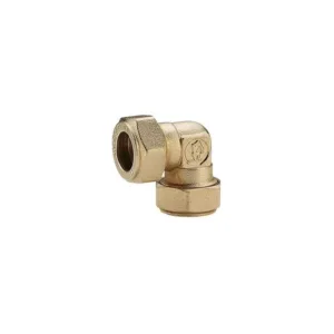 Giacomini raccord à compression coude tube acier zingué CC 28 mm