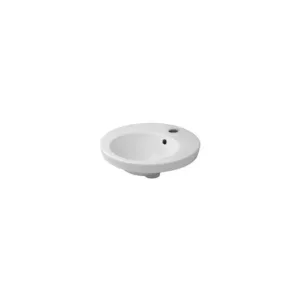 Duravit vasque à encastrer Starck 2 avec trou / trop-plein ø 475 mm blanc