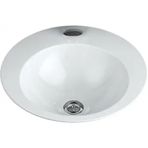 Alape vasque à encastrer EB.K400H avec trou robinet sans trop-plein ø 400 mm blanc