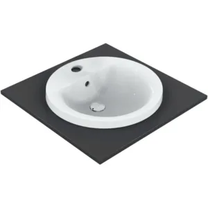 Idéal Standard vasque à encastrer connect avec 1 trou robinet 48 cm blanc