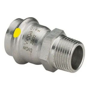 Viega raccord 4/4 " M - 28 mm sanpress inox gaz