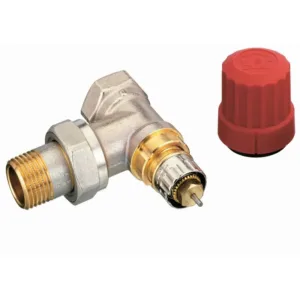 Danfoss vanne radiateur thermostatique équerre 1/2 " mâle - femelle
