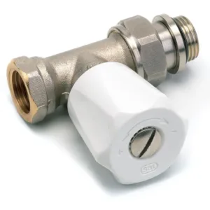 Comap vanne radiateur double réglage droite 1/2 " mâle - femelle