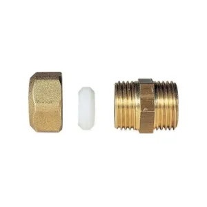 Watts raccord pour tube fuel tecal 1 / 4" m - 8 mm