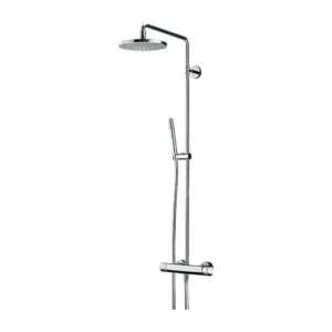 Hansa colonne de douche + thermostat TEMPRA style - chromé