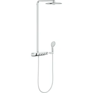 Grohe colonne de douche + thermostat smartcontrol 360 duo - chromé