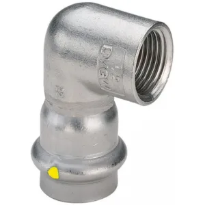 Viega coude 3/4 " F - 22 mm sanpress inox gaz