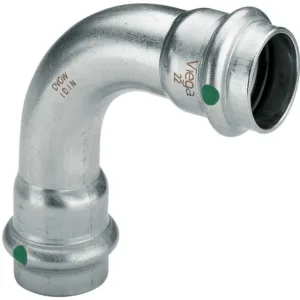 Viega coude 90° FF 35 mm sanpress inox