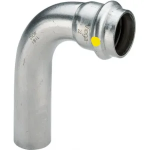 Viega coude 90° MF 35 mm sanpress inox gaz