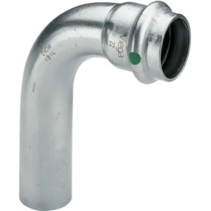 Viega coude 90° MF 35 mm sanpress inox