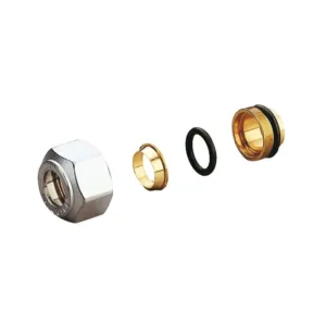 Giacomini adaptateur tube acier zingué / cuivre 16AA - 16 mm