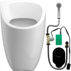 Ipee urinoir U1 avec siphon 6V batterie blanc