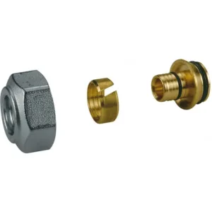 Giacomini adaptateur alu pex / vpe 18AA - 17 x 2MM