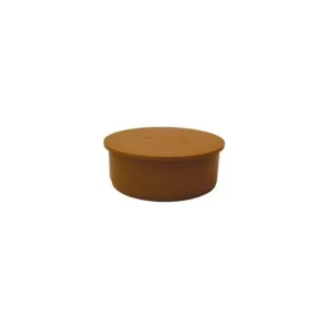 Nicoll bouchon pvc égout 160 mm rouge / brun