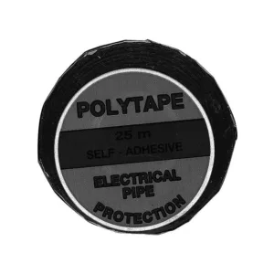 Polyken bande isolante autocollante polyken largeur 5cm rouleau 25m verte