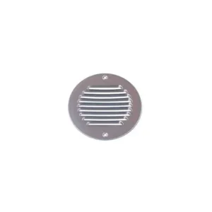 Ubbink grille ronde alu blanc 1 - r175w