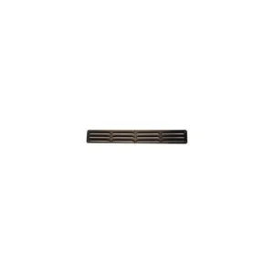 Grille d'aération porte alu brune b50 - h6,5cm