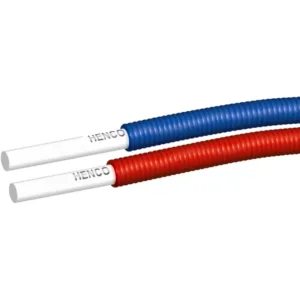 Henco tube multicouche Rixc + gaine 16 x 2 bleu rouleau 100 m