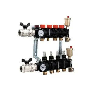 Comap collecteur set chauffage par le sol à débimètre 3/4 " - 3 groupes