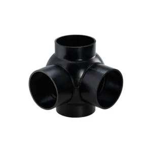 Geberit embranchement boule PE 2 embranchements 90° 63 mm