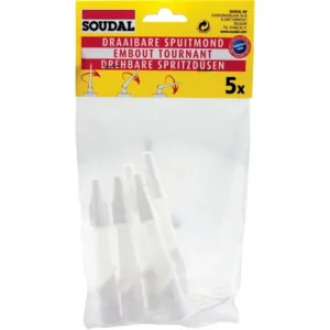 Embout tournant silicone sachet 5 pc