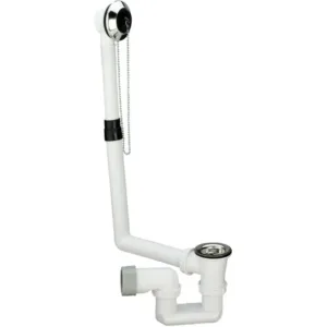 Viega écoulement baignoire bouchon + chaîne - chromé