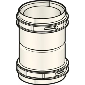 Poujoulat dualis flexcondens raccord flex / flex