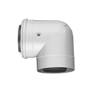 Junkers coude concentrique 90° azb607 80/125