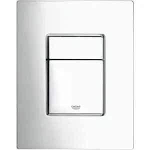 Grohe Plaque poussoir 2 boutons cosmo - chrome