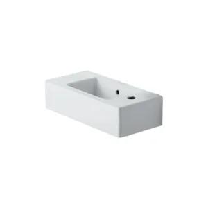 Duravit lave-mains vero 50cm trou robinet droite blanc