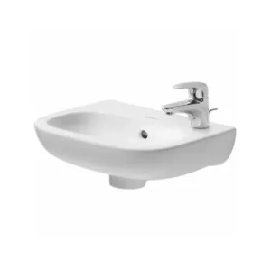 Duravit lave-mains D-code 36x27cm trou à droite blanc