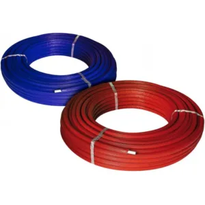 Henco tube multicouche + gaine 16 x 2 bleu rouleau 100 m