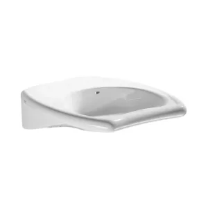 Geberit lavabo vitalis 550x550 avec trop-plein blanc
