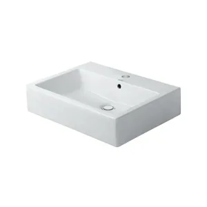 Duravit lavabo vero duravit 60cm + trou robinet blanc