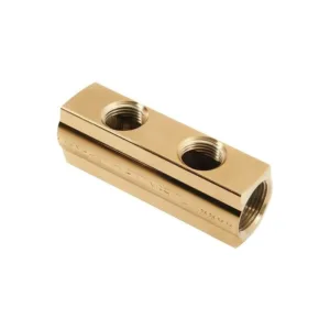 General Fittings laiton collecteur 4/4 " - 2 - 1/2 "