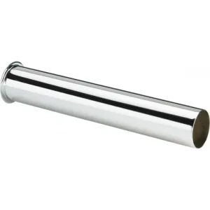 Viega tube d'évacuation pour siphon bouteille - chromé 30cm 32 mm 5 / 4" avec collerette