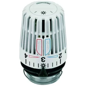 Heimeier bulbe thermostatique k avec bague anti-vol blanc